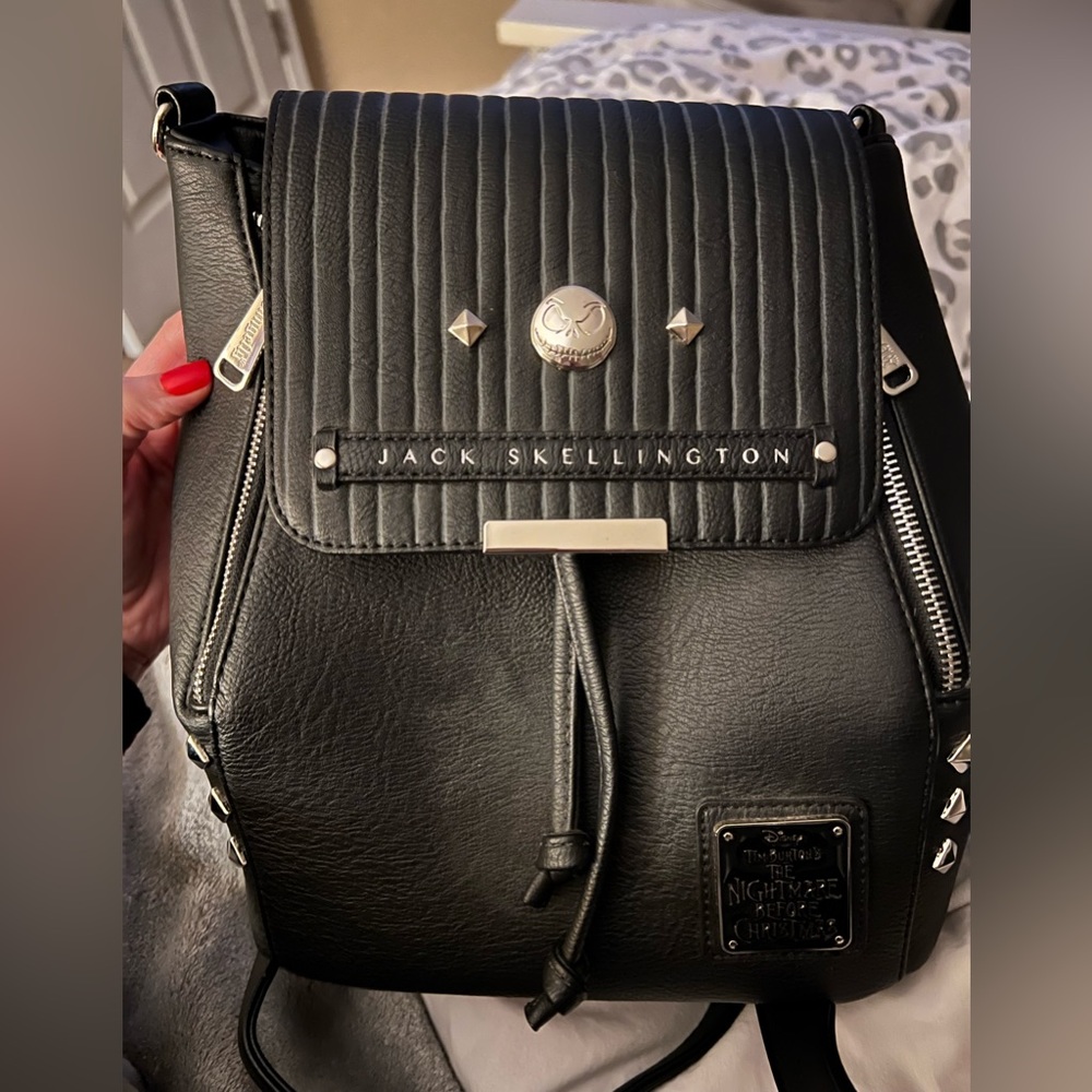 Loungefly Nightmare Before Christmas Jack Skellington Convertible Backpack